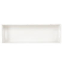 Artikel Rektangulär bricka med handtag för förvaring och bordsdekoration, 32 cm