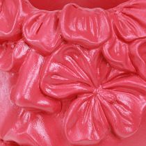 Artikel Planthuvud Polyresin Bust Planter Rosa 13,5×13×14cm