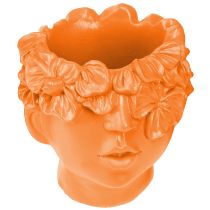 Artikel Plant Head Planter Byst Plant Kruka Orange 13,5×13×14cm