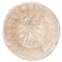 Artikel Flätad korgdekoration för mångsidig inredning, 20 cm, 8 stycken