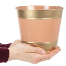 Artikel Metallkruka, Ø17cm H14,5cm, 4 delar