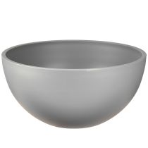 Artikel Blomkruka plast blomskål grå Ø25cm H12cm