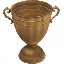 Artikel Kruka rost utseende kopp vas metall Ø22.5cm H32.5cm