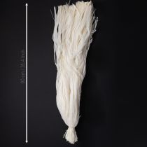 Artikel Skelettband av växtbaserade naturfibrer, naturlig banddekoration 180g