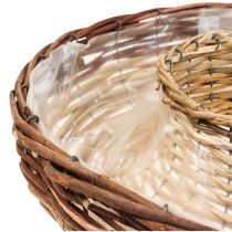 Växtring av pil, växtskål Ø44/38cm set om 2