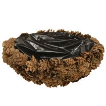 Artikel Växtskål äkta kottar kottskål naturlig Ø28cm H9cm