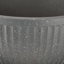 Artikel Växtskål plast antracit Ø35cm H16,5cm