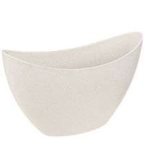 Artikel Växtbåt plastskål beige 24×10×15cm 3st