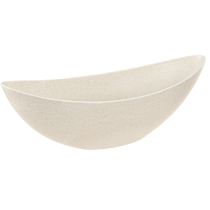 Artikel Växtbåt växtskål beige fläckig L38,5cm 3st