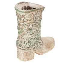 Artikel Blomkruka cowboystövel växtsko vintage blommönster 24cm