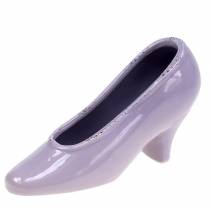 Planter damskor keramisk lila 20 × 6 cm H12cm