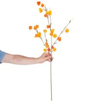 Artikel Konstgjord kinesisk lykta, Physalis-gren med blommor, 95 cm