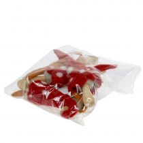 Artikel Dekorativa filtsvampar röda, orange 6 st