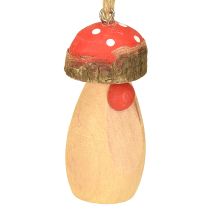 Artikel Svamp för upphängning av trä vit, brun assorterad 6,5/8cm 8 st