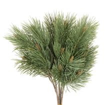 Artikel Dekorativt knippe av konstgjorda tallgrenar för arrangemang 39 cm 6 st