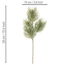 Artikel Dekorativt knippe av konstgjorda tallgrenar för arrangemang 39 cm 6 st