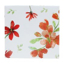 Papperspåse 12cm x 12cm med mönster 8st