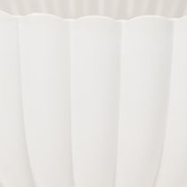 Artikel Dekorativ skål, räfflad, stor storlek 25 cm
