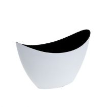 Plastbåt vit 20cm x 9cm H12cm