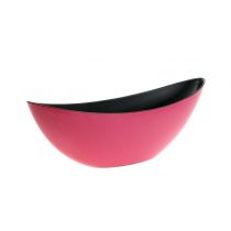Dekorativ skålplantningsskål rosa 34cm x 11cm H11cm
