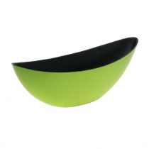 Dekorativ skål planteskål grön 39cm x 12 cm H13cm