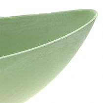 Dekorationsskål, växtskål, pastellgrön 39cm x 12cm H13cm