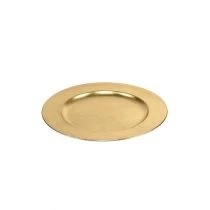 Artikel Plasttallrik guld Ø17cm 10 st
