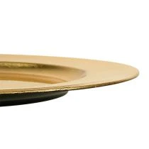 Artikel Plasttallrik guld Ø17cm 10 st
