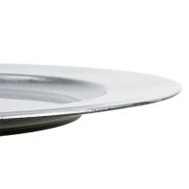 Artikel Plastplattor silver Ø17cm 10p