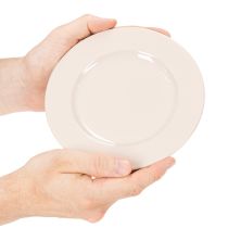 Artikel Runda, enkla tallrikar för dekoration och små arrangemang, 17 cm, 6 stycken