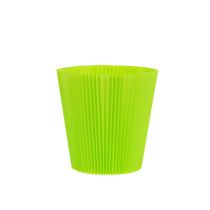 Veckade muddar ljusgröna 8,5cm 100p