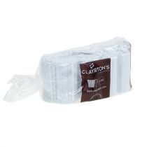 Artikel Plisserade muddar vita 10,5cm 100 st