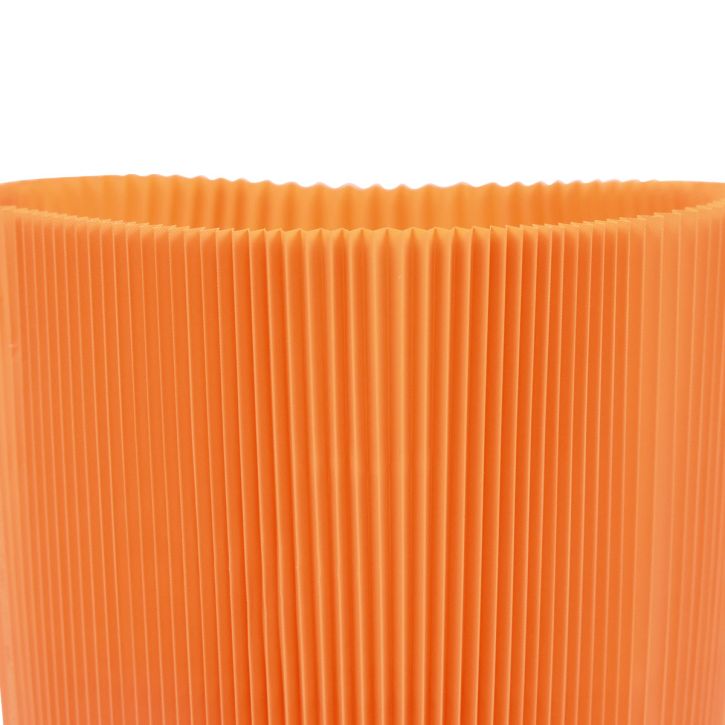 Artikel Veckade muddar för blomkrukor orange 14,5cm 100 st