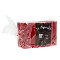 Artikel Plisserade muddar röda 14,5cm 100 st