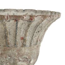 Artikel Kopp grå antik look Ø12cm H13,5cm