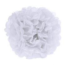 Artikel Pompom papper Ø30cm vit 5st