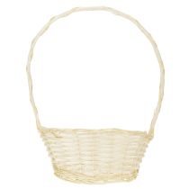 Artikel Presentkorg 27cm x 18cm H43cm ljus