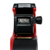 Pris etiketteringsmaskin röd, svart 25×13cm