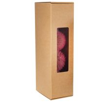 Artikel Jättestor torkad maskrosdekoration, elegant heminredningsaccessoar, 12 cm, 4 stycken