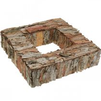 Deco trädbark fyrkantig öppen tallbark 30×30cm