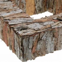 Deco trädbark fyrkantig öppen tallbark 30×30cm