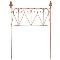 Artikel Trädgårdsspaljé i metall för rabatter och mångsidig trädgårdsdekoration, 60 cm