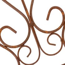 Artikel Spaljé med romantisk design för rosor och klätterväxter i rabatter, 64 cm