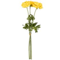Artikel Konstgjord ranunkel som en enda blomma för elegant och lättskött dekoration, 51 cm, 3 stycken