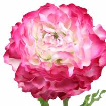 Artikel Ranunculus pink artificiell 48cm