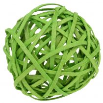 Rottingboll ljusgrön Ø6cm 6st