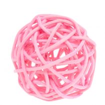 Rotting ball pink pink Ø5cm 18st