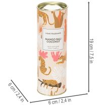 Artikel Rumsdoftdiffusor med exotisk kokos- och mangodoft för långvarig fräschör hemma, 19 cm, 2 stycken