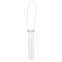 Artikel Provrör dekorglas för upphängning av minivas Ø2,4cm H22,5cm