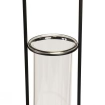 Provrörsdekoration för upphängning av minivaser glas Ø6cm 32cm 2st